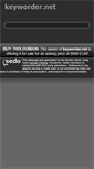 Mobile Screenshot of keyworder.net